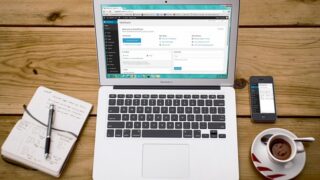 WordPress ノートパソコン