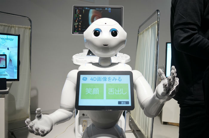 Pepperの接客
