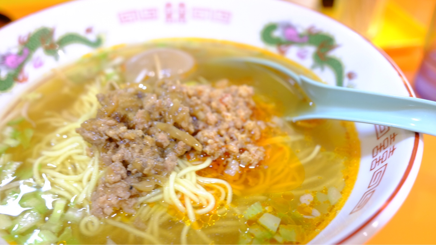 大阪の味仙(あじせん)台湾ラーメン ピリ辛タンツーメン