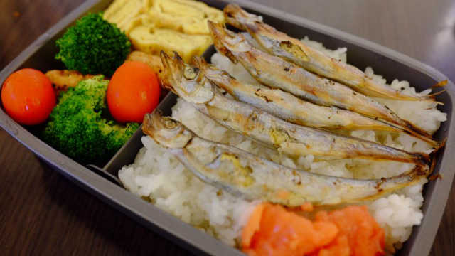 ししゃも弁当