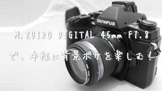 オリンパス m.zuiko_45mm_f1.8