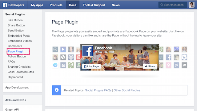 Facebook PagePlugin