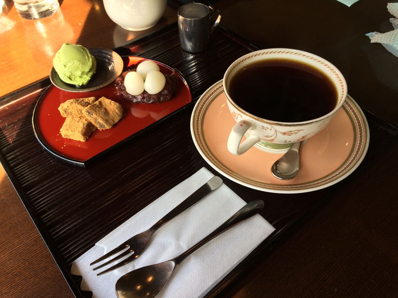 珈琲蔵人 珈蔵 堺伏尾店のコーヒーセット