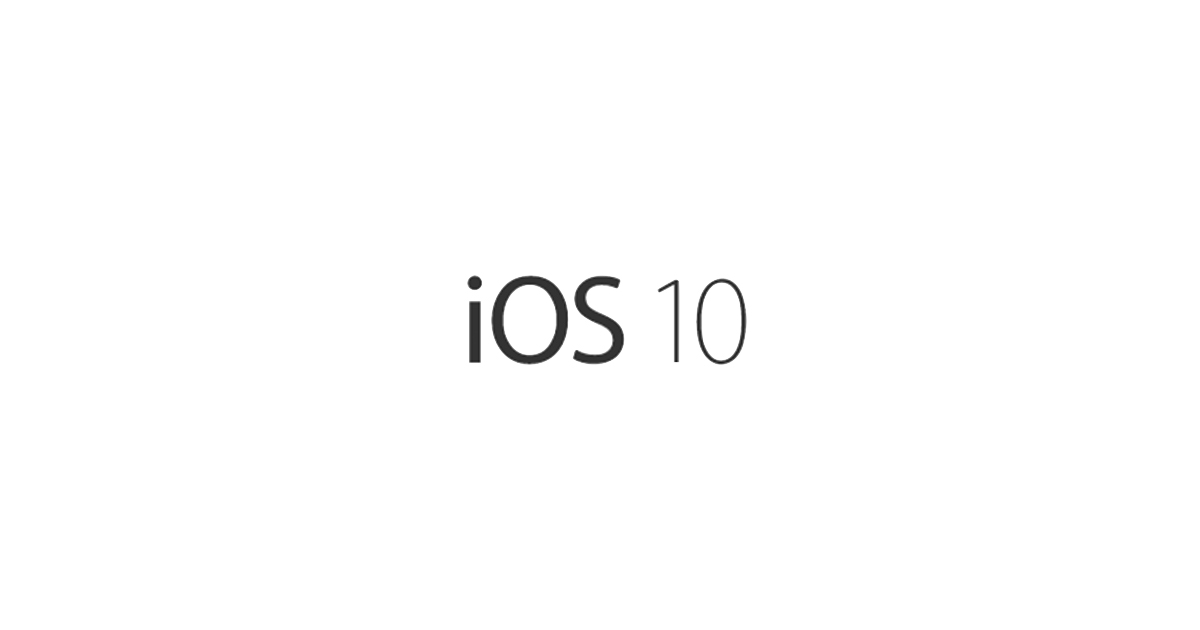 iOS10