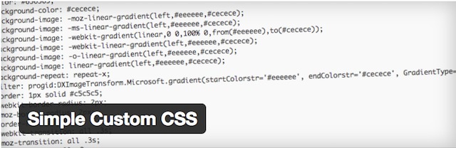 symple custom css