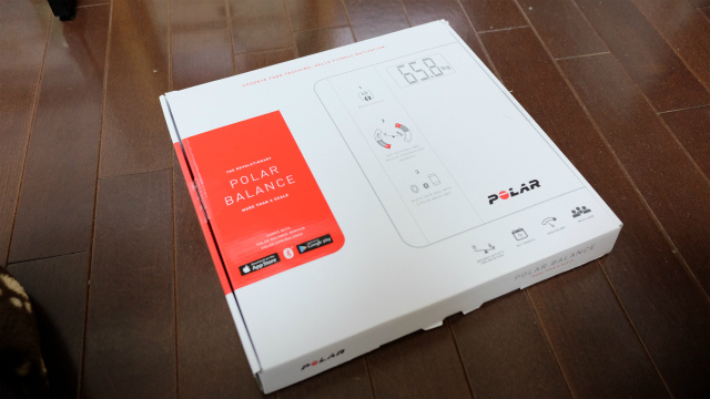 POLAR Balance scale 外箱