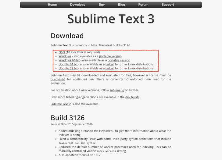 SublimeText3